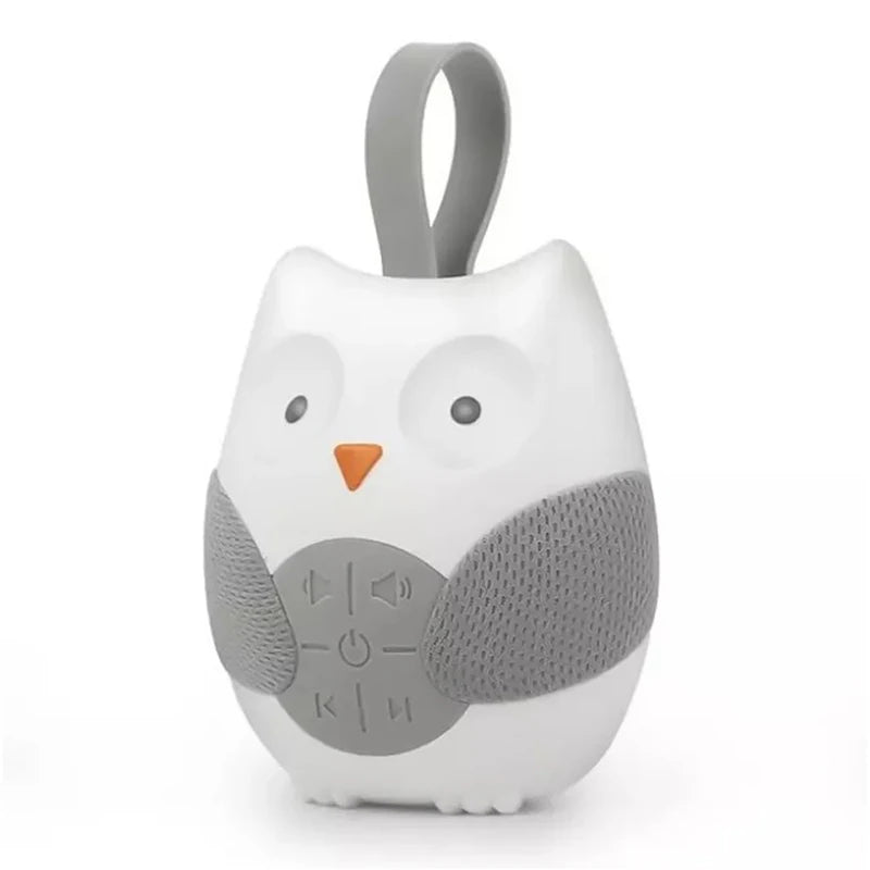 Portable Owl White Noise Machine Baby Soothing Soothing Sleep Aid Device Compact Baby Music Sleep Device Music Player