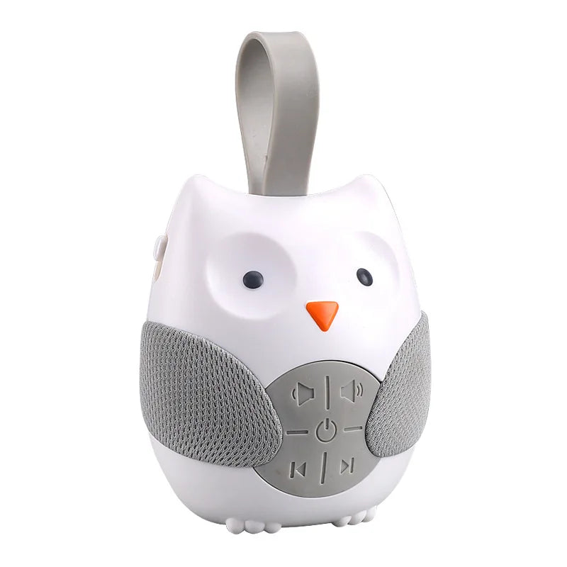 Portable Owl White Noise Machine Baby Soothing Soothing Sleep Aid Device Compact Baby Music Sleep Device Music Player