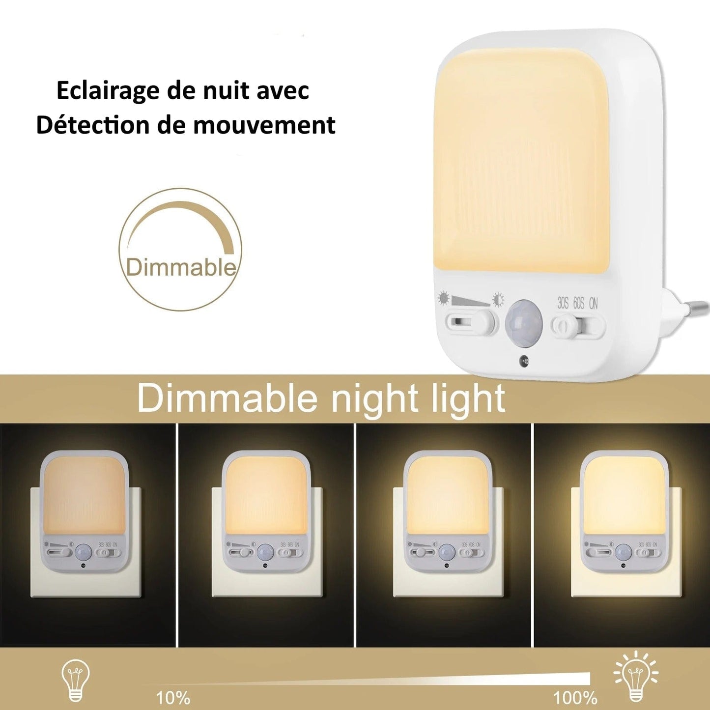 Veilleuses Bebe Veilleuse avec Detecteur  Automatique