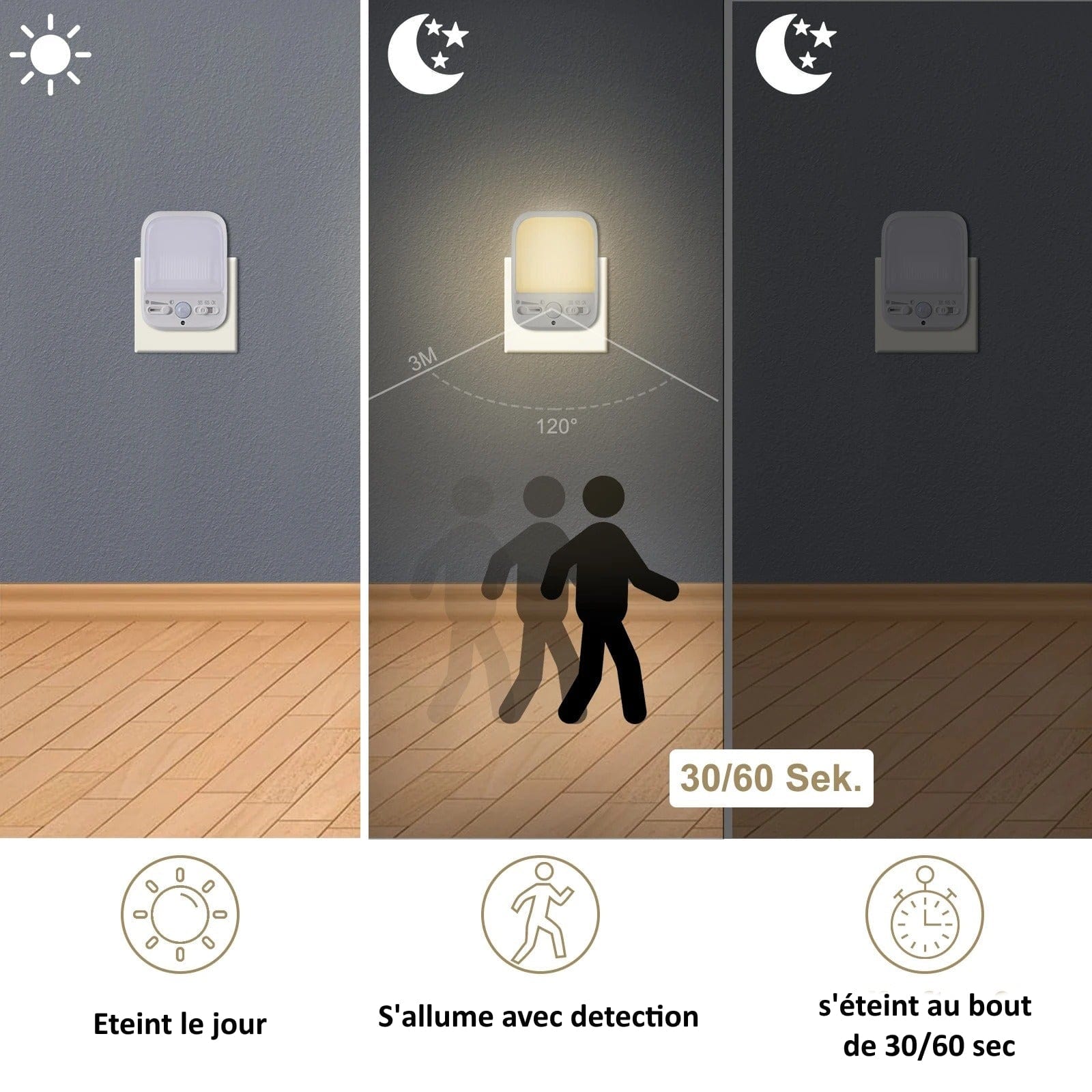 Veilleuses Bebe Veilleuse avec Detecteur  Automatique